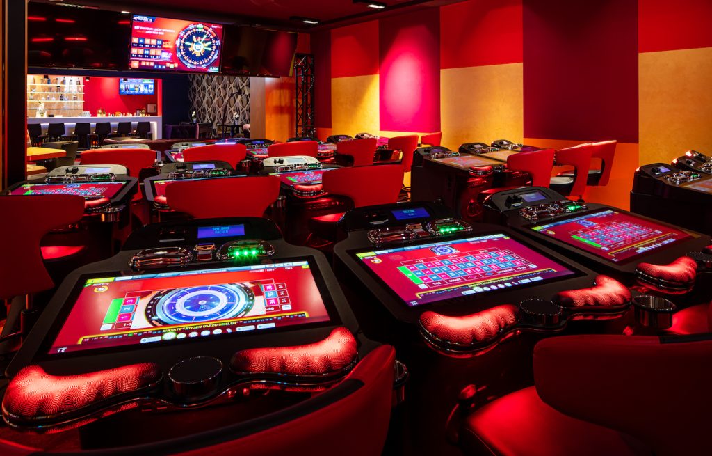 Elektronische Spielzone der Merkur Spielbank Aachen