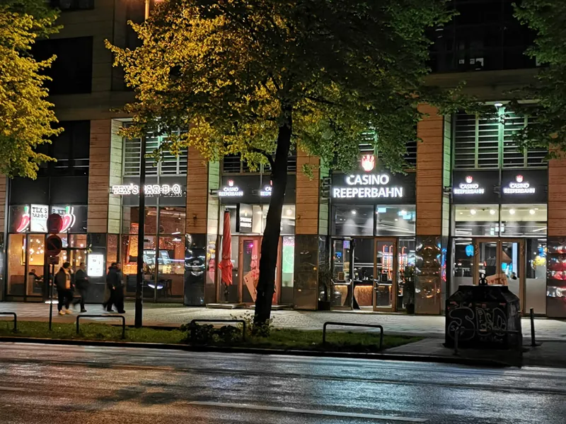 Casino Reeperbahn bei Nacht