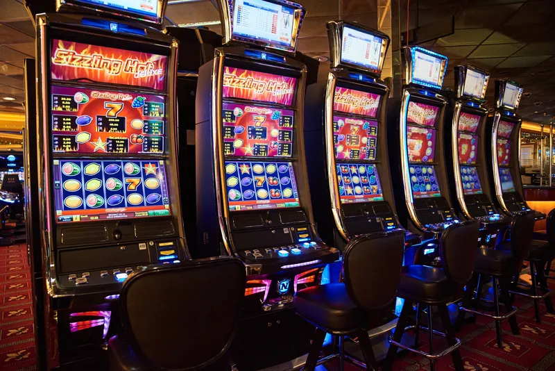 Moderne Spielautomaten in der Spielbank Kassel Kurfürsten Galerie