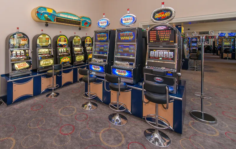 Automatensaal der MERKUR SPIELBANK Norderney