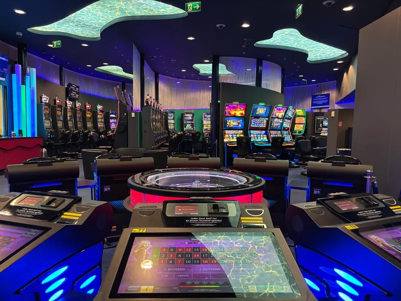 Elektronische Roulette-Terminals in der MERKUR SPIELBANK Seevetal