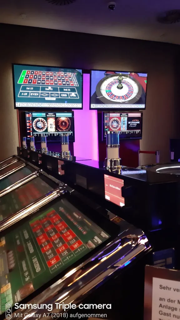 MERKUR SPIELBANK Göttingen mit Roulette-Monitoren