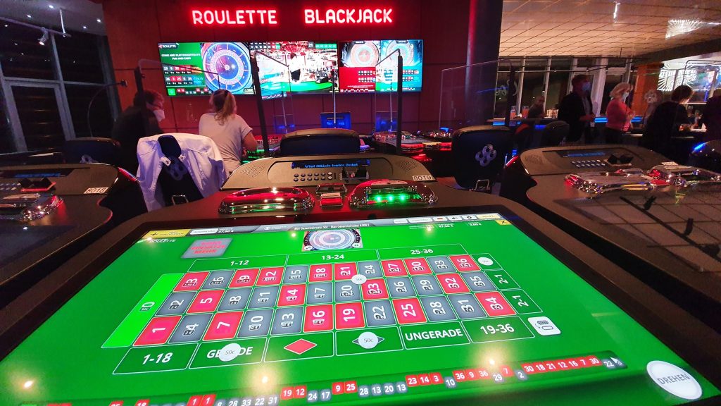 Elektronisches Roulette und Blackjack in der Spielbank Lindau