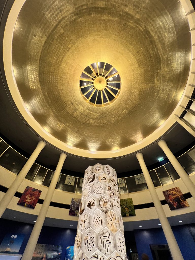 Kuppel im Foyer der Spielbank Bad Kötzting