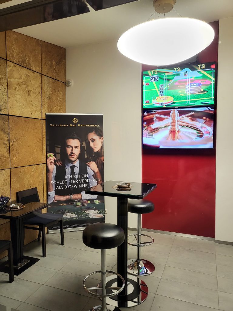 Loungebereich der Spielbank Bad Reichenhall