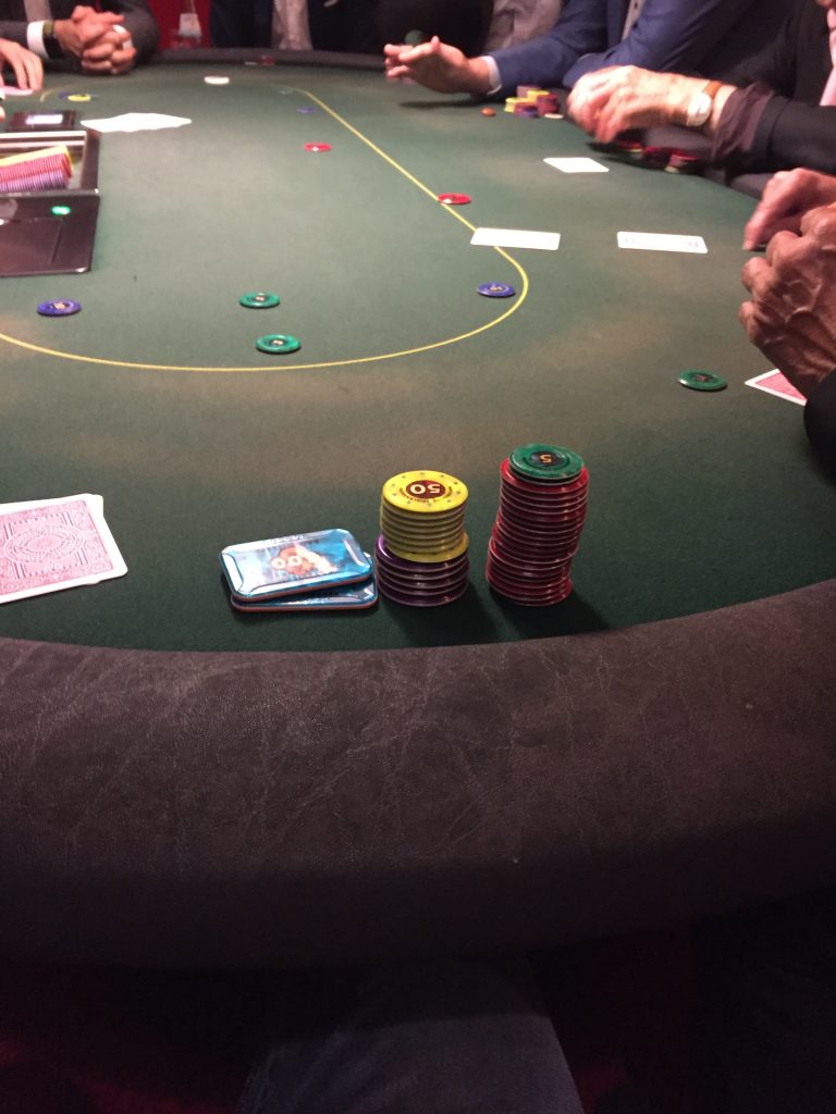 Pokertisch in der Spielbank Bad Wiessee