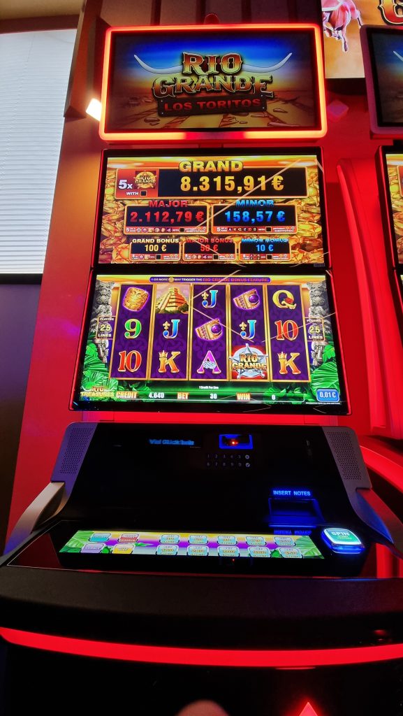 Spielautomat in der Spielbank Bad Reichenhall