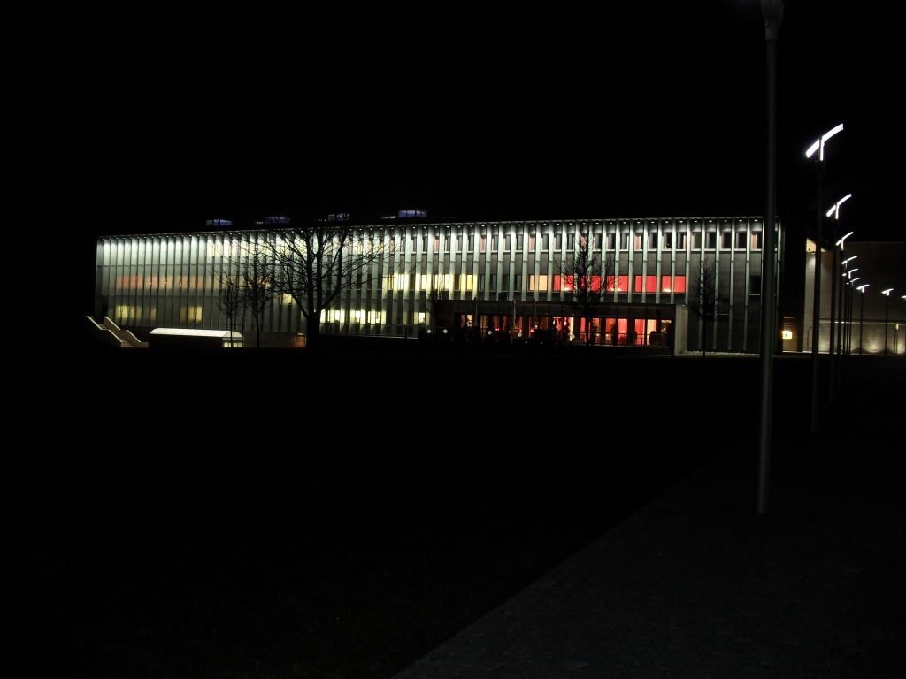 Spielbank Feuchtwangen bei Nacht