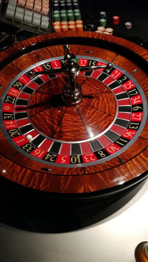 Rouletterad im Casino Kiel
